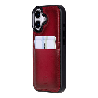 Bouletta Phone Case Flex Cover Leather iPhone 17 Case with Card Holder Premium Koruma