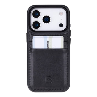 Bouletta Phone Case Flex Cover Leather iPhone 17 Pro Case with Card Holder Premium Koruma