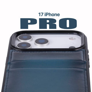Bouletta Phone Case Flex Cover Leather iPhone 17 Pro Case with Card Holder Premium Koruma