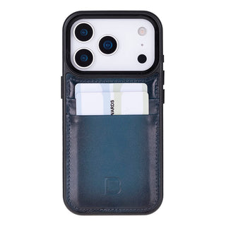 Bouletta Phone Case Flex Cover Leather iPhone 17 Pro Case with Card Holder Premium Koruma