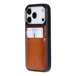 Bouletta Phone Case Flex Cover Leather iPhone 17 Pro Case with Card Holder Premium Koruma