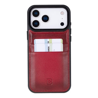 Bouletta Phone Case Flex Cover Leather iPhone 17 Pro Max Case with Card Holder Premium Koruma