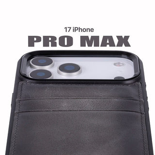 Bouletta Phone Case Flex Cover Leather iPhone 17 Pro Max Case with Card Holder Premium Koruma