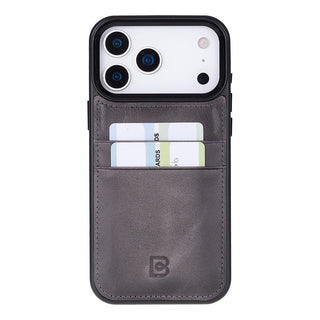 Bouletta Phone Case Flex Cover Leather iPhone 17 Pro Max Case with Card Holder Premium Koruma