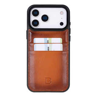 Bouletta Phone Case Flex Cover Leather iPhone 17 Pro Max Case with Card Holder Premium Koruma