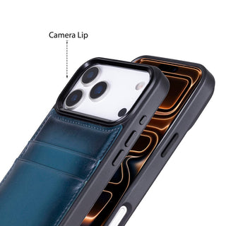 Bouletta Phone Case Flex Cover Leather iPhone 17 Pro Max Case with Card Holder Premium Koruma