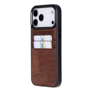 Bouletta Phone Case Flex Cover Leather iPhone 17 Pro Max Case with Card Holder Premium Koruma