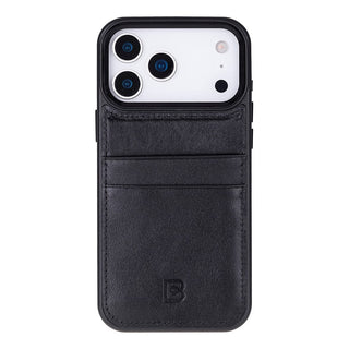Bouletta Phone Case Flex Cover Leather iPhone 17 Pro Max Case with Card Holder Premium Koruma