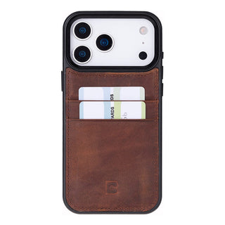 Bouletta Phone Case Flex Cover Leather iPhone 17 Pro Max Case with Card Holder Premium Koruma
