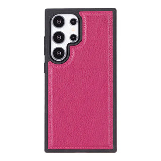 Bouletta Phone Case Rosewood Flex Cover Samsung Galaxy S24 Ultra Leather Case Premium Koruma