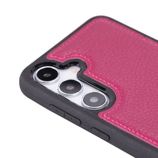 Bouletta Phone Case Rosewood Flex Cover Samsung Galaxy S24 Ultra Leather Case Premium Koruma