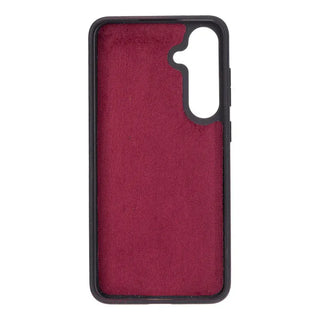 Bouletta Phone Case Rosewood Flex Cover Samsung Galaxy S24 Ultra Leather Case Premium Koruma