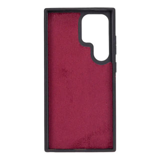 Bouletta Phone Case Rosewood Flex Cover Samsung Galaxy S24 Ultra Leather Case Premium Koruma
