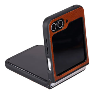 Bouletta Phone Case Flex Cover Samsung Z Flip 5 Leather Case Premium Koruma