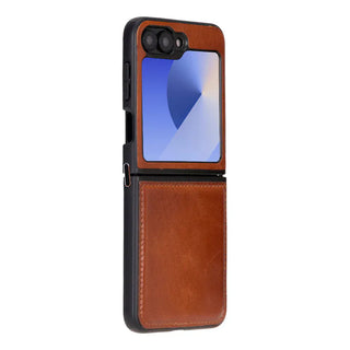 Bouletta Phone Case Flex Cover Samsung Z Flip 6 Leather Case Premium Koruma