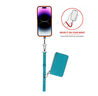 Bouletta Cell Phone Crossbody Bag FlexGo PU Leather Phone Strap & Wallet Set – Clip-On Flex Premium Koruma
