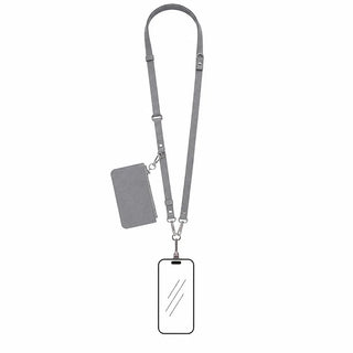 Bouletta Cell Phone Crossbody Bag FlexGo PU Leather Phone Strap & Wallet Set – Clip-On Flex Premium Koruma