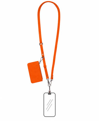 Bouletta Cell Phone Crossbody Bag FlexGo PU Leather Phone Strap & Wallet Set – Clip-On Flex Premium Koruma