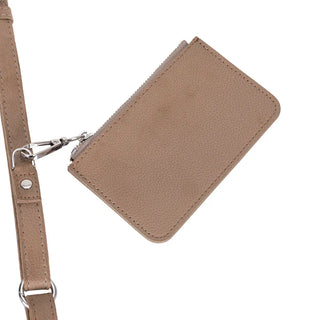 Bouletta Cell Phone Crossbody Bag FlexGo PU Leather Phone Strap & Wallet Set – Clip-On Flex Premium Koruma