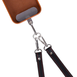 Bouletta Cell Phone Crossbody Bag FlexGo PU Leather Phone Strap & Wallet Set – Clip-On Flex Premium Koruma