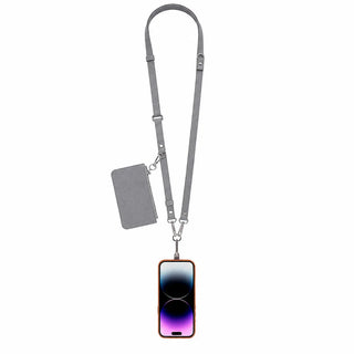 Bouletta Cell Phone Crossbody Bag FlexGo PU Leather Phone Strap & Wallet Set – Clip-On Flex Premium Koruma