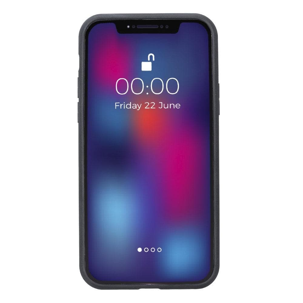 Apple iPhone 11 Serisi Kartlıklı Deri Arka Kapak