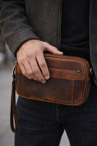 Bouletta Men Wallet Forge Leather Handbag Premium Koruma