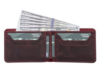 Bouletta Men Wallet Raisin Franco Leather Wallet Premium Koruma