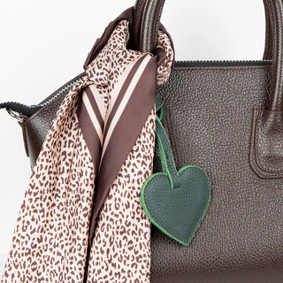 Bouletta charm Heart Leather Bag Charm Premium Koruma