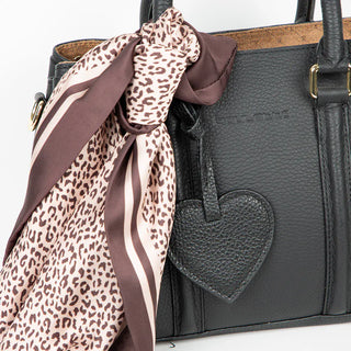 Bouletta charm Heart Leather Bag Charm Premium Koruma