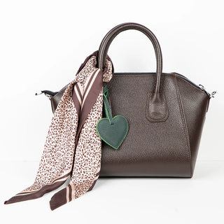 Bouletta charm Heart Leather Bag Charm Premium Koruma