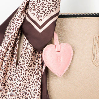 Bouletta charm Heart Leather Bag Charm Premium Koruma