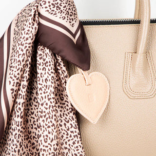 Bouletta charm Heart Leather Bag Charm Premium Koruma
