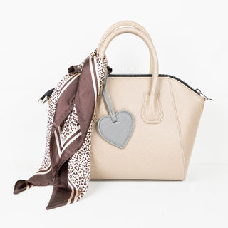 Bouletta charm Heart Leather Bag Charm Premium Koruma
