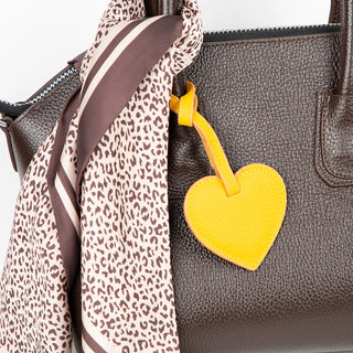 Bouletta charm Heart Leather Bag Charm Premium Koruma