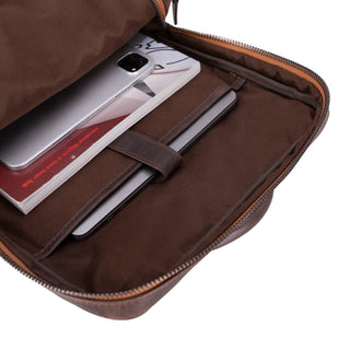 Bouletta MacBook / Laptop Backpack Hidden Castle Leather Backpack Premium Koruma