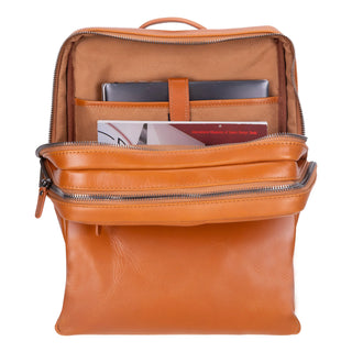Bouletta MacBook / Laptop Backpack Hidden Castle Leather Backpack Premium Koruma