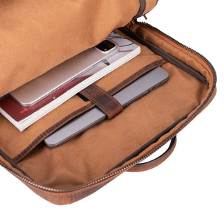 Bouletta MacBook / Laptop Backpack Hidden Castle Leather Backpack Premium Koruma