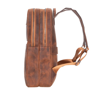 Bouletta MacBook / Laptop Backpack Hidden Castle Leather Backpack Premium Koruma