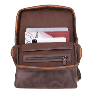 Bouletta MacBook / Laptop Backpack Hidden Castle Leather Backpack Premium Koruma