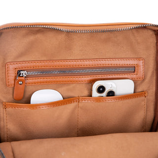 Bouletta MacBook / Laptop Backpack Hidden Castle Leather Backpack Premium Koruma