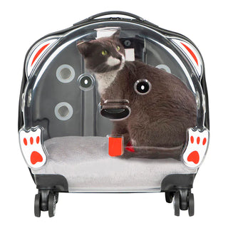 Bouletta Pet Trolley Suitcase Gray ICE Pet Trolley Suitcase Premium Koruma