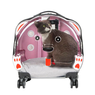 Bouletta Pet Trolley Suitcase Pink ICE Pet Trolley Suitcase Premium Koruma