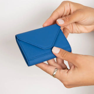 Bouletta Card Holder Cerulean Interno Leather Card Holder Premium Koruma