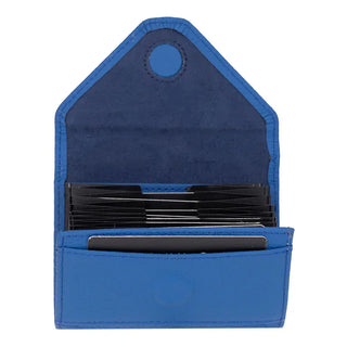 Bouletta Card Holder Cerulean Interno Leather Card Holder Premium Koruma