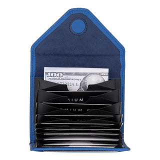 Bouletta Card Holder Cerulean Interno Leather Card Holder Premium Koruma