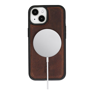 Bouletta Deri iPhone 15 Kılıfı iPhone 15 Cüzdanlı Çıkarılabilir Hakiki Deri Kılıf Premium Koruma