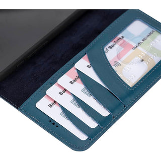Bouletta Deri iPhone 15 Plus Kılıfı iPhone 15 Plus Cüzdanlı Çıkarılabilir Hakiki Deri Kılıf Premium Koruma