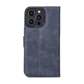 Bouletta Deri iPhone 15 Pro Kılıfı iPhone 15 Pro Cüzdanlı Çıkarılabilir Hakiki Deri Kılıf Premium Koruma