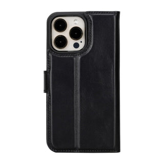 Bouletta Deri iPhone 15 Pro Kılıfı iPhone 15 Pro Cüzdanlı Çıkarılabilir Hakiki Deri Kılıf Premium Koruma